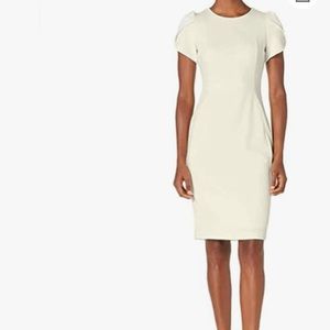 Calvin Klein Tulip Sleeve Sheath Dress